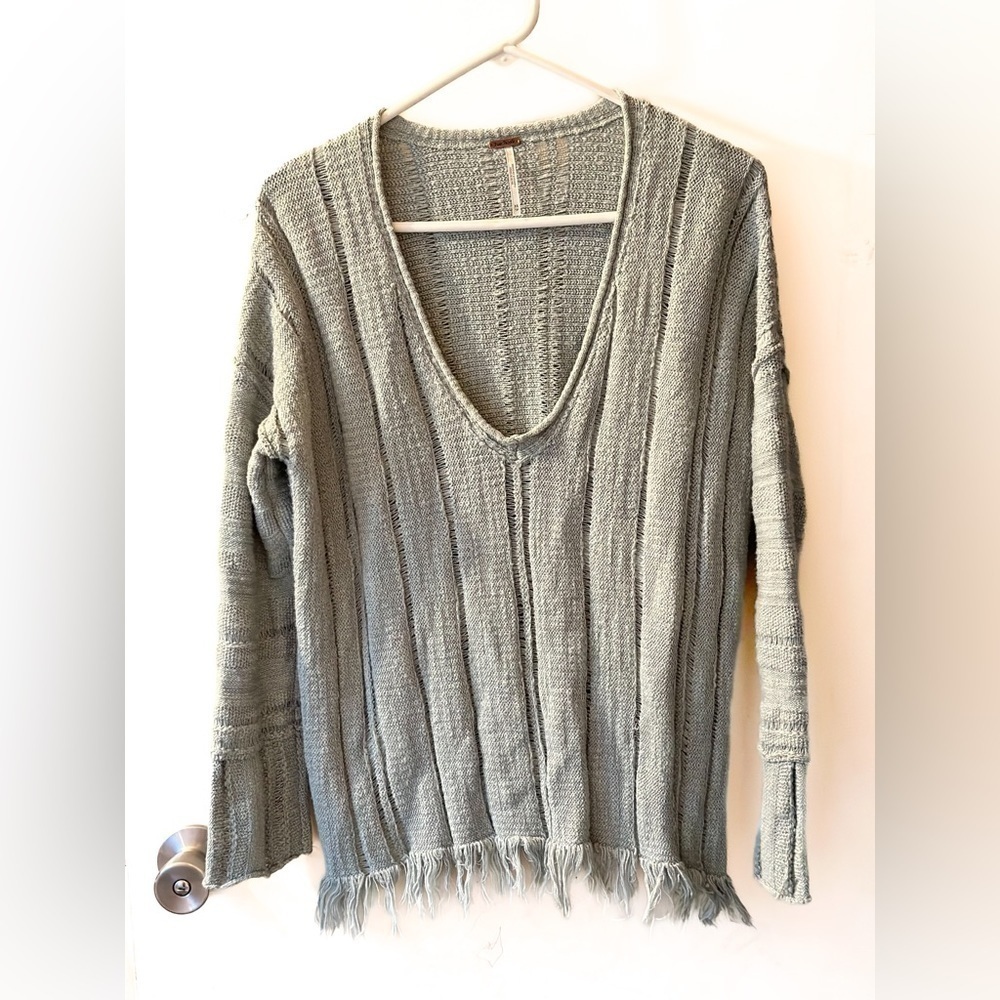 Free People V-Neck Sweater